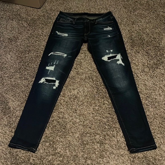 Buckle Denim - Like New Buckle Black Dark Wash Skinny Jeans